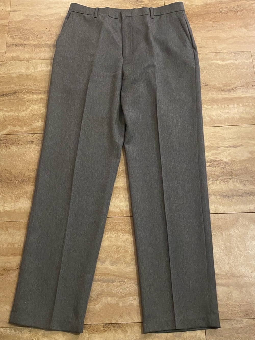 Levi's Action Slacks Dockers 36x34 Gray Flat Front